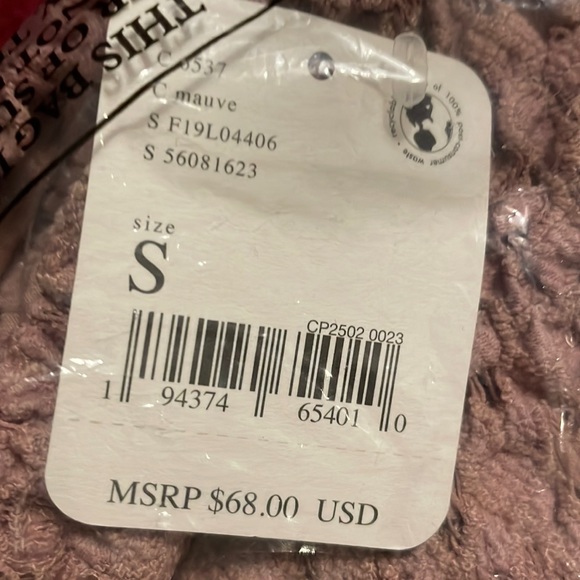 NWT Free People Mauve Adella Top Size S - Picture 10 of 13